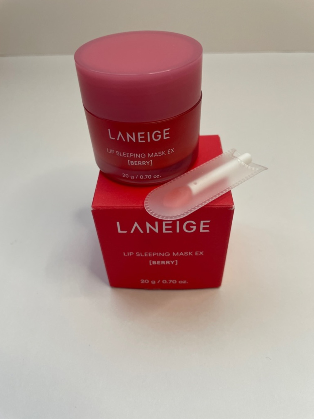 NIB LANEIGE Lip Sleeping Mask EX.  Berry.